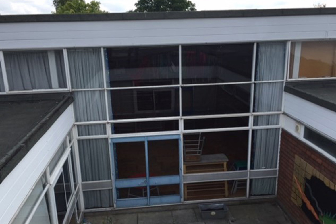 Window Works At Castledon School