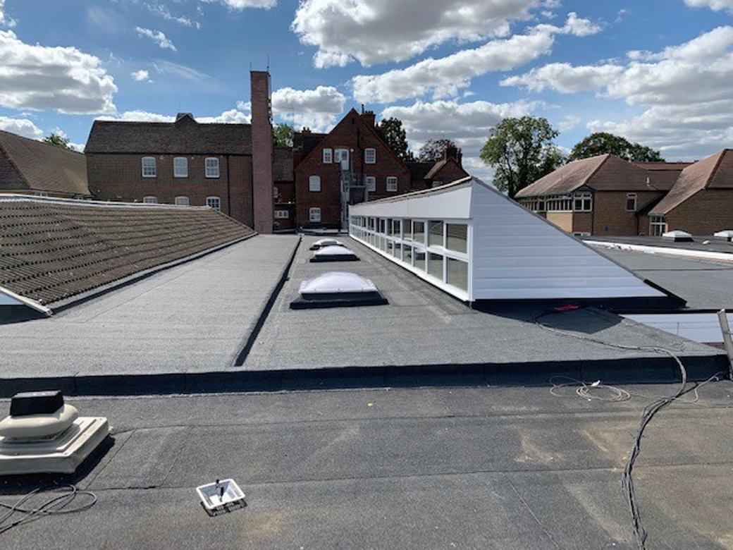 Re-Roofing: St. Georges School